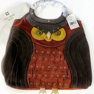 Kate Spade Sherwood Multi Ida Owl Shopper Bag
